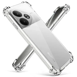 coque transparente pour Realme GT6 6T Neo6 6SE housse de téléphone en silicone souple antichoc coques Realmi GT Neo 6 SE GT6T coque Realme GT 6 case Realme GT 6T étui