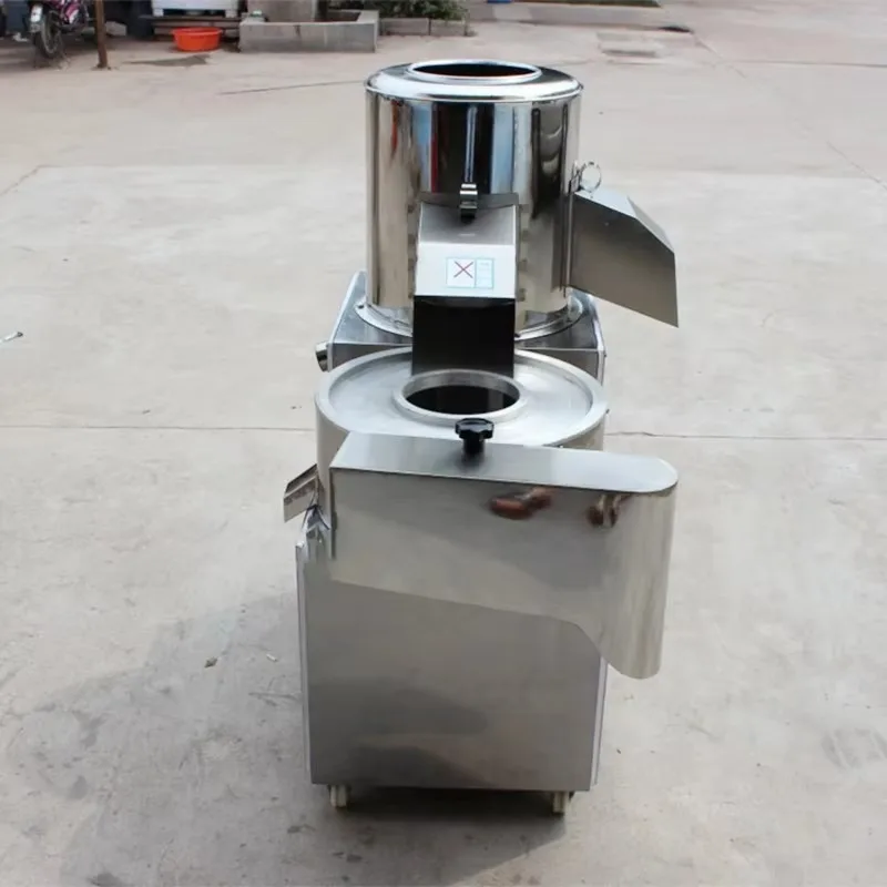 

Commercial 200kg High Efficiency Taro Potato Carrot Yam Peeling Washing Cutting Machine