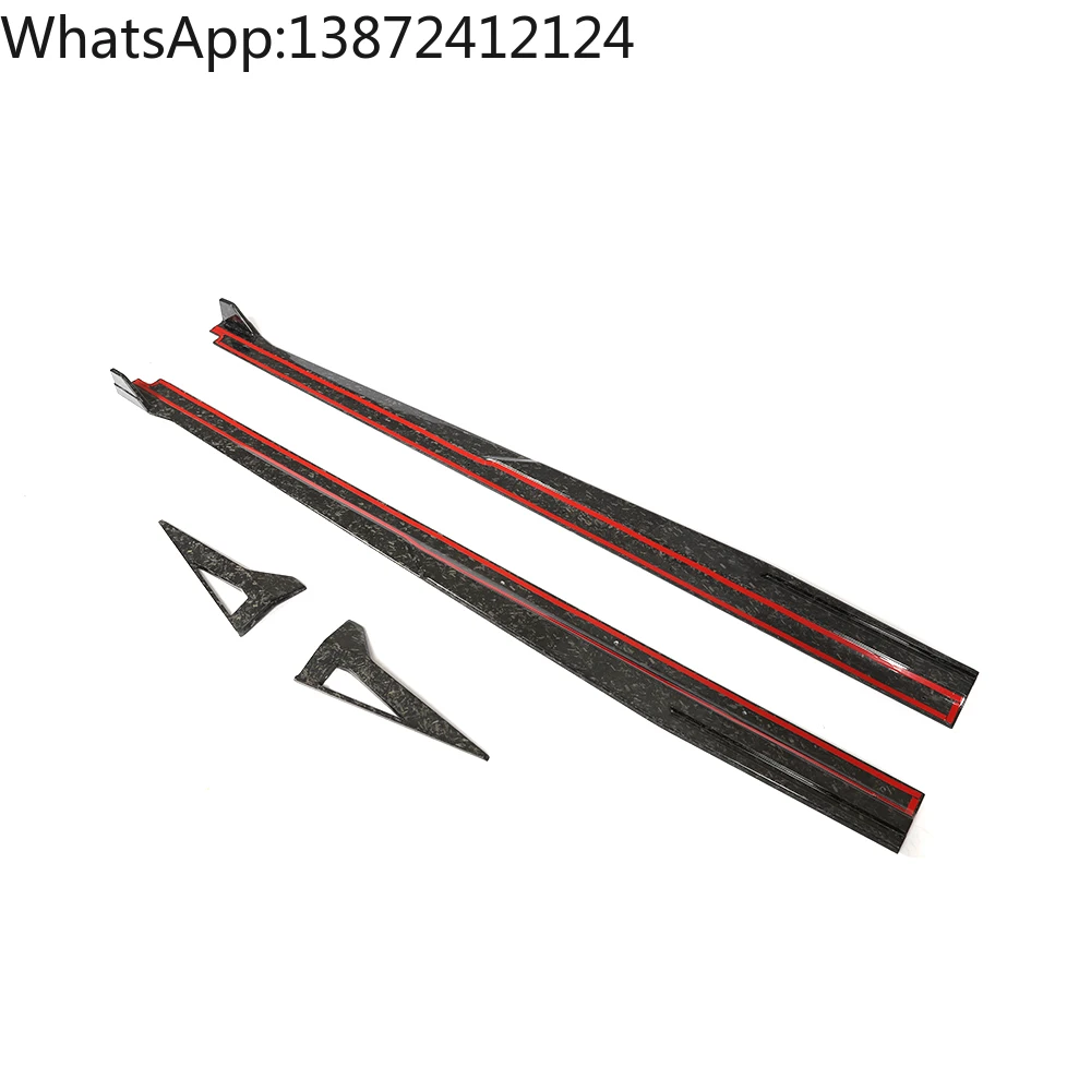 

Forged Carbon LP640 Side Skirts Winglet for Lambo Huracan LP640-4 Performante Coupe 2-Door 2017-2019
