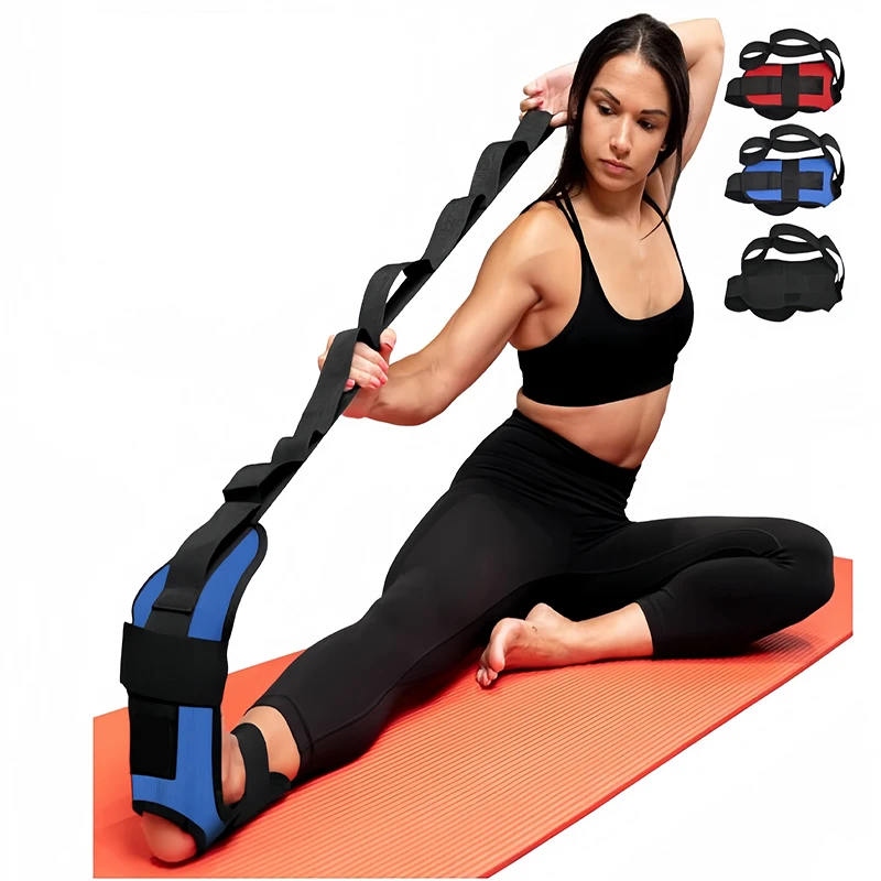 Yoga Stretch Strap Foot and Leg Stretcher Ligament Stretching Belt for Dancer Yoga Hamstring Stretch Foot Pain Relief