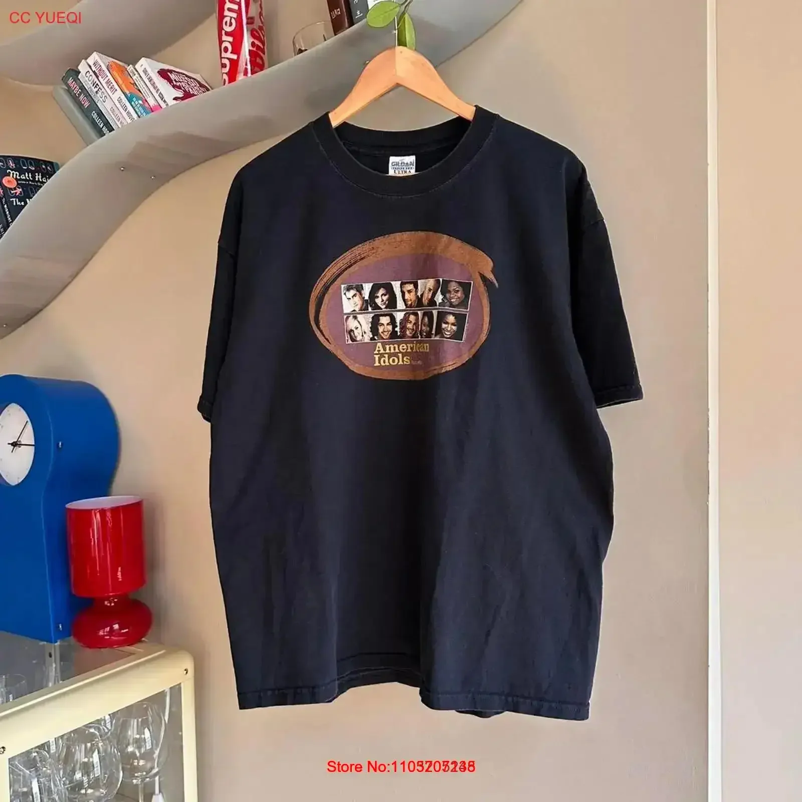 Vintage 2006 American Idol Tour T Shirt Size XL Washed Top For Everyday Wear streetwear Stretched Breathable vintage Washed