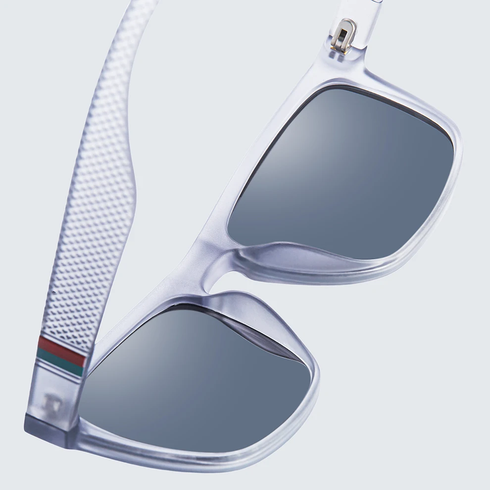 Männer Frauen Fashion Square Vintage Polarisierte Sonnenbrille Retro UV400 Brillen – Detail 9