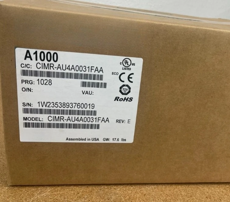 

Brand new CIMR-AU4A0031FAA Inverter 1 Year Warranty In Stock Fast delivery