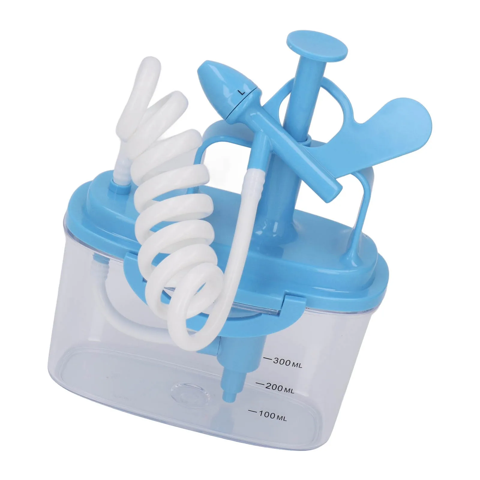 Schmerzfreie Nasendusche mit Salzpäckchen, Sinusspülsystem für Erwachsene und Kinder, Linderung von Allergien und verstopfte Haut, tägliche Nasenpflege