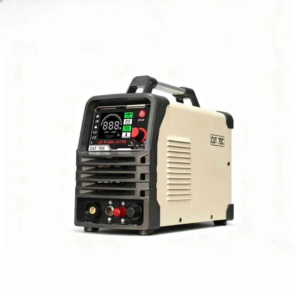 

Portable Air Plasma Cutting Machine Dual Voltage 110V/220V, 16mm Clean Cut, Pilot Arc Air Plasma Cut for Light Industry