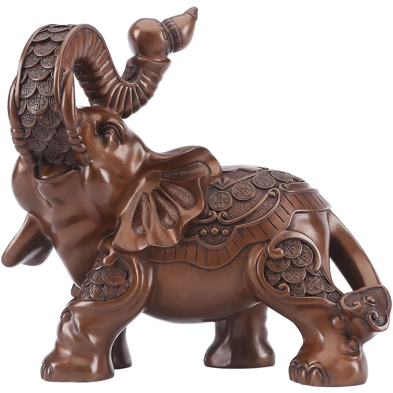 

Copper ornament "Fulu Object" elephant living room TV cabinet entrance office home desktop decoration