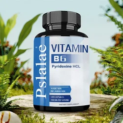 Vitamin B6 - Supports Cardiovascular, Neurological, Immune and Eye Health, Improves Metabolism