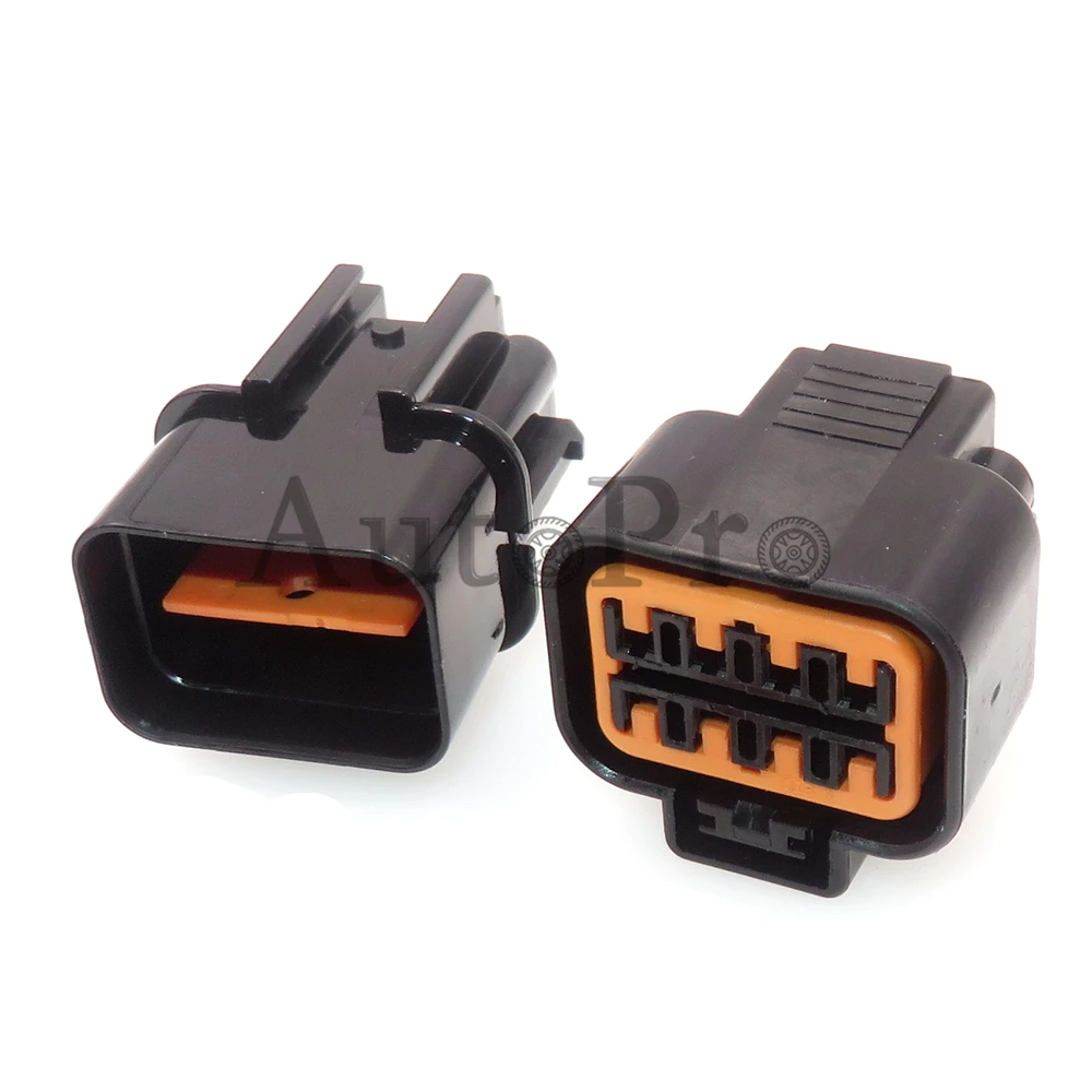 1 Set 8 Hole Auto AC Assembly Connector Assembly PB625-08027 PB621-08020 Automobile Headlight Electric Cable Socket