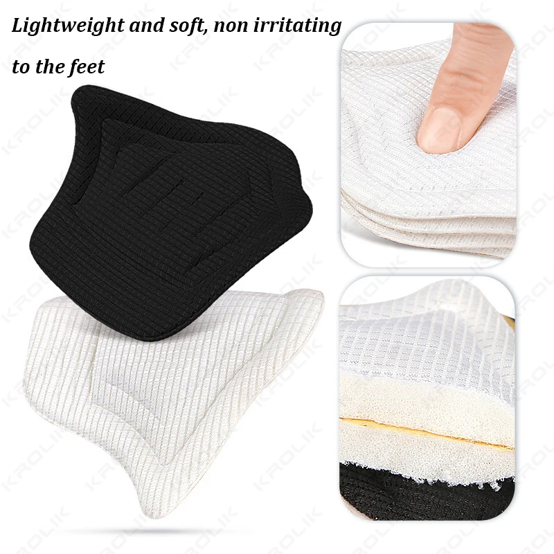 10Pcs Insoles For Shoes Patch Heel Pads For Sport Shoes Adjustable Size Feet Pad Insole Heel Protector Back Sticker Shoe Pad