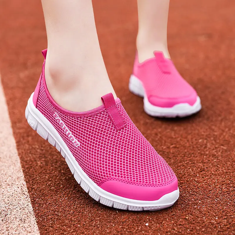 Gym Ladies Shoes Mesh Breathable Slip On Women Footwear Running Autumn Stylish And Low Price A Offer Cotton 39 Y2k Fashion