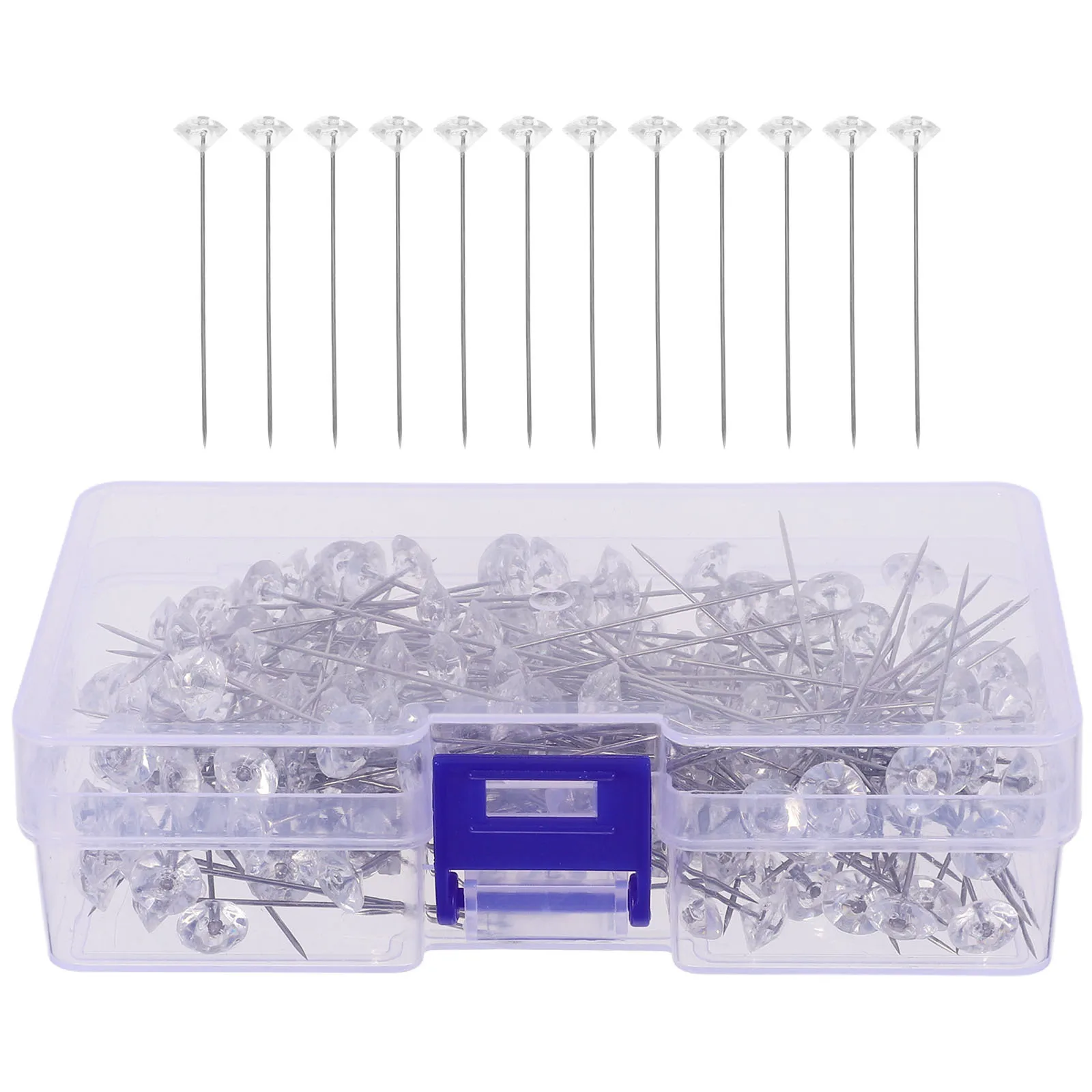 

200Pcs Lovely Head Pins Corsage Pin Wedding Bouquet Boutonniere Sewing Decorative Flower Accessories Supplies Wedding Flower Pin