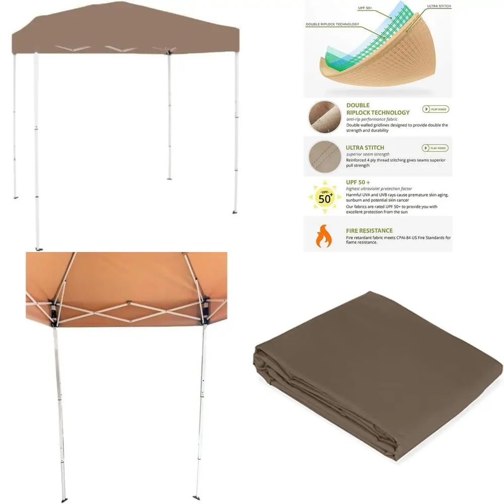 

Ozark Trail FGA64S1 4x6 Pop Up Canopy Replacement Custom Fit Canopy Top Cover Upgraded Polyester