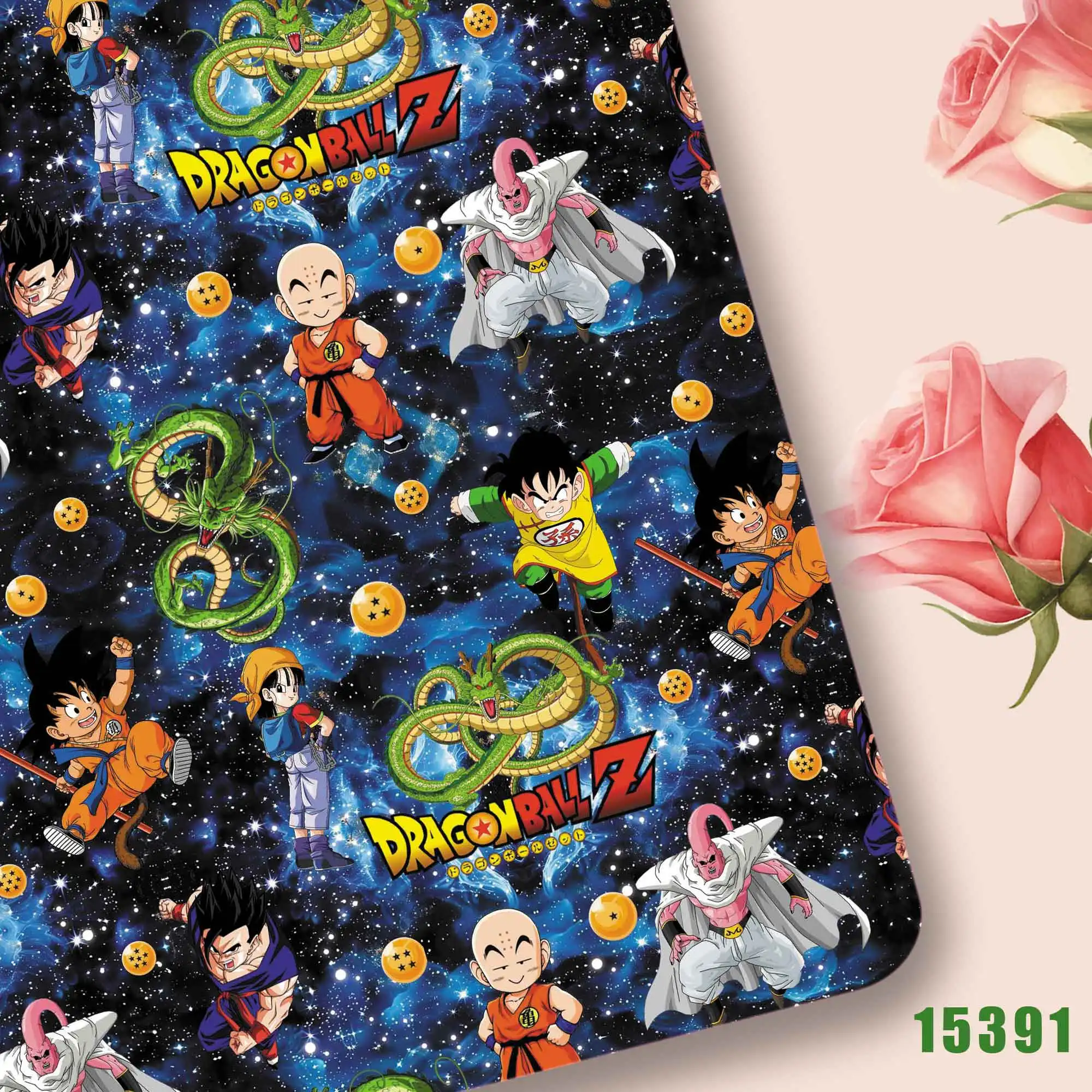dragon ball Anime peripherals Fabric 140*50cm DIY Sewing Patchwork Quilting Baby Dress Printed Fabric Fabric Sewing Kids15383