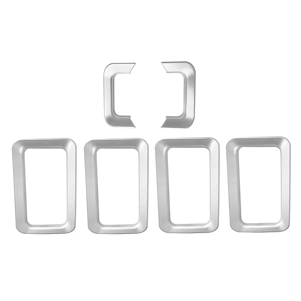 Griglia anteriore Inserti Copertura Trim per Suzuki Per Jimny JB64 JB74 2019 2024 Parte di ricambio in stile OEM per paraurti anteriore auto