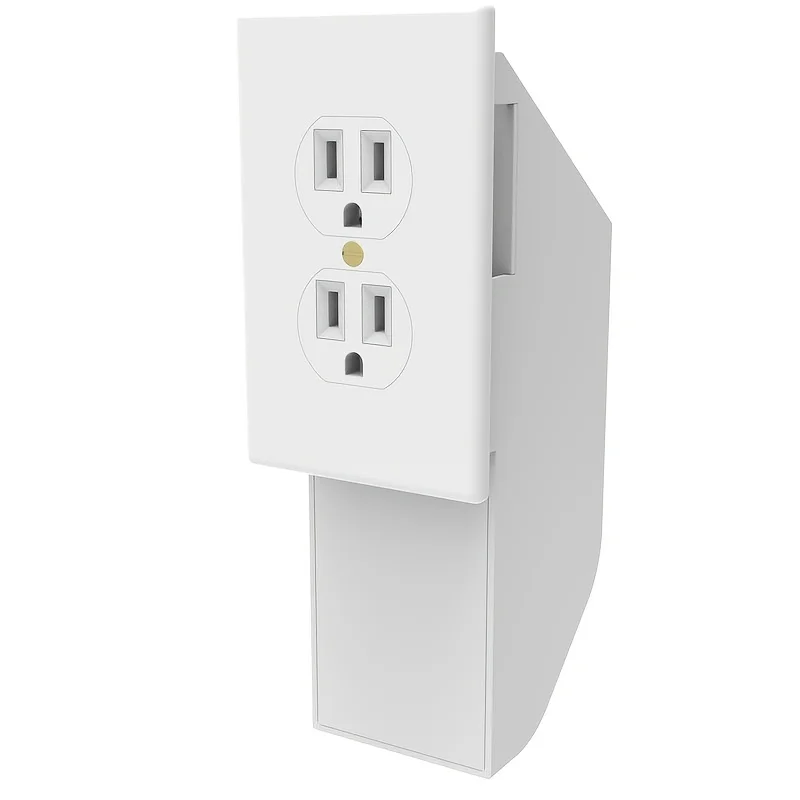 صندوق مقبس آمن على الحائط المخفي مع لوحة تزيين مقصورة سرية، لا يتطلب تركيب أدوات. يتطلب أدوات التركيب،