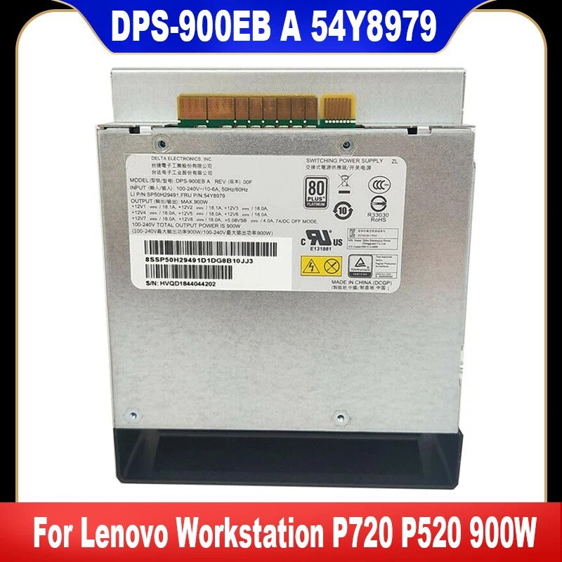 DPS-900EB A 54Y8979 PSU nouveau Original pour station de travail Lenovo P720 P520 900W alimentation de haute qualité