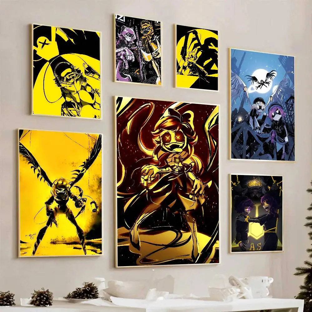 Anime M-Murder D-Drones Good Quality Prints And Posters Waterproof Paper Sticker Coffee House Bar Posters Wall Stickers