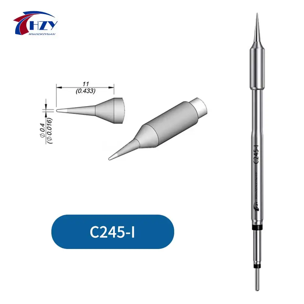 HZY C245 Serie Lötspitzen I/IS/K/SK/939/945/966 Universeller T245-Griff für T245-Lötstation Handy-Reparaturwerkzeuge