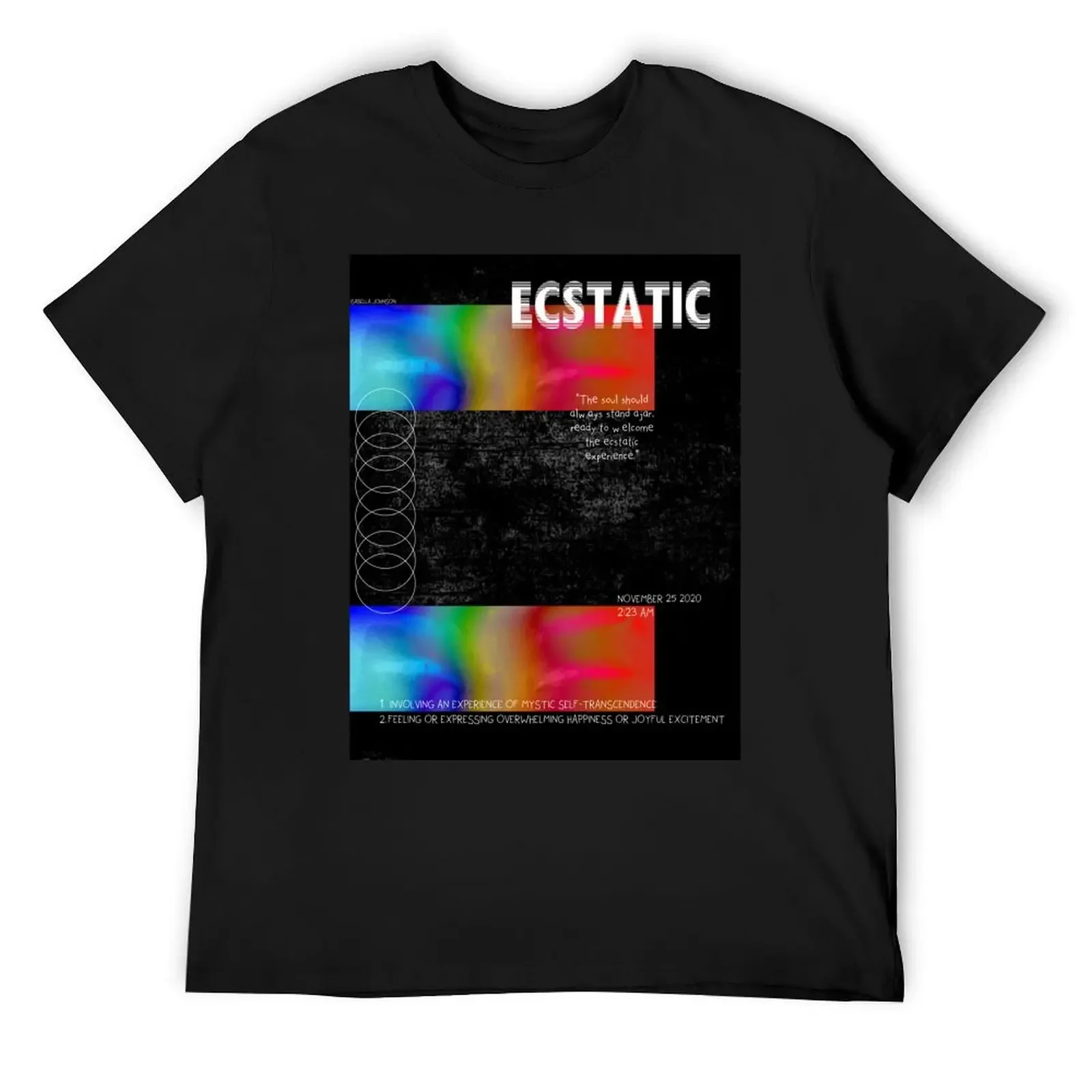 

Ecstatic T-Shirt custom t shirt plain fashion shirts fruit of the loom mens t shirts