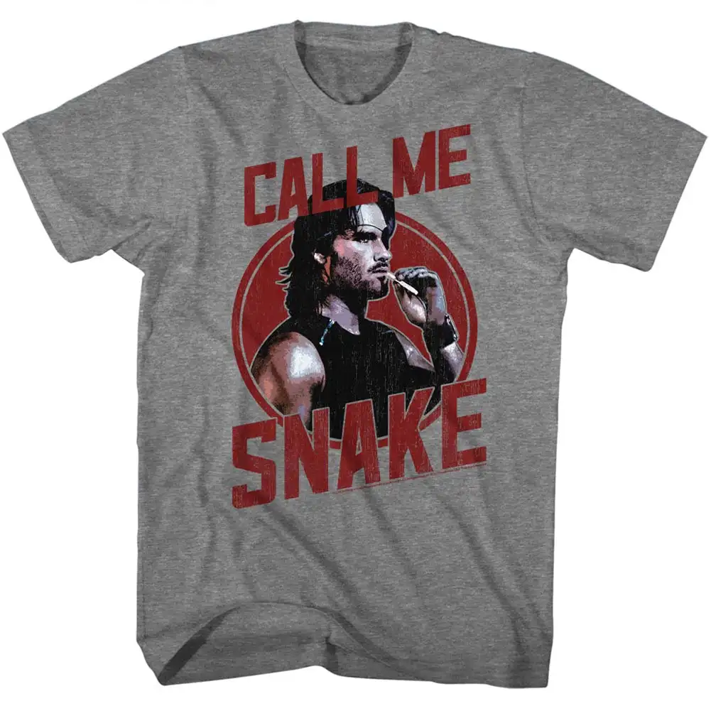 Escape From New York Snake Plissken 1997 Maximum Security Prison Sci-Fi Action Movie Retro Graphic T Shirt Streetwear Cotton Tee