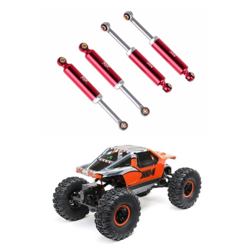 Frame Metal Shock Internal Bullet Upgrade Suspension for Axial AX24 XC-1 1/24 4WD RTR 4WS Mini Crawler AXI00003