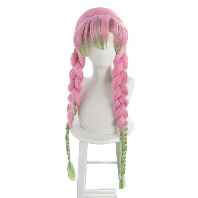 Anime Kanroji Mitsuri Cosplay Kostüm Sommer Tag Strand Badeanzug Sonnencreme Jacke Sexy Bikini Set Frau Kawaii Karneval Suitx; 2'a