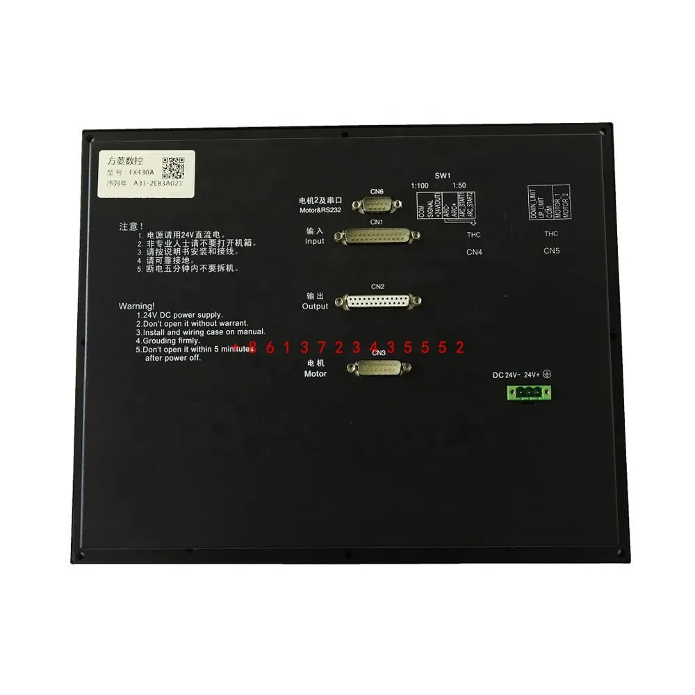 FX430A ใหม่ระบบตัดไฟพลาสม่า4แกนประเภทท่อกลม/ท่อสี่เหลี่ยม/เหล็กช่อง/เหล็กมุม