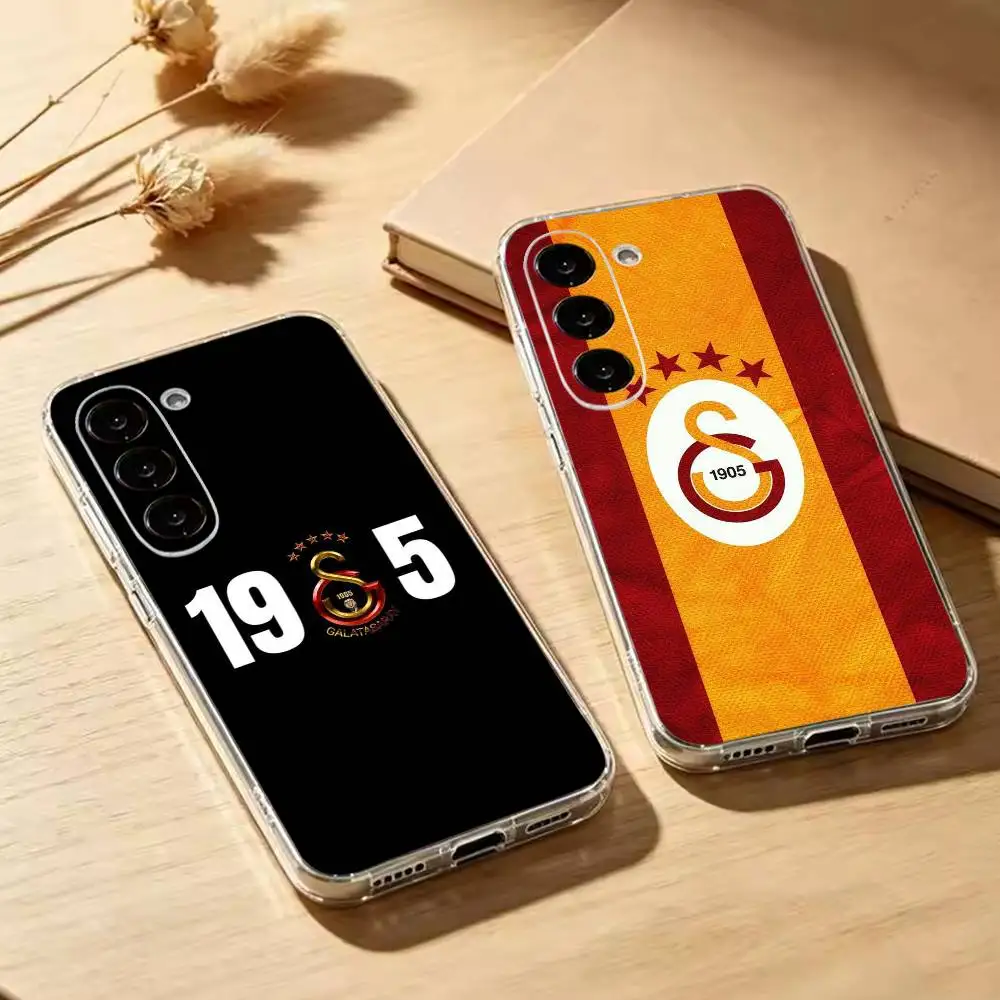 Classic G-Galatasaray S-SK pattern 1905 Transparent Phone Case For Samsung Galaxy A73,A72,A71,A70,A53,A52,A51Soft Cover