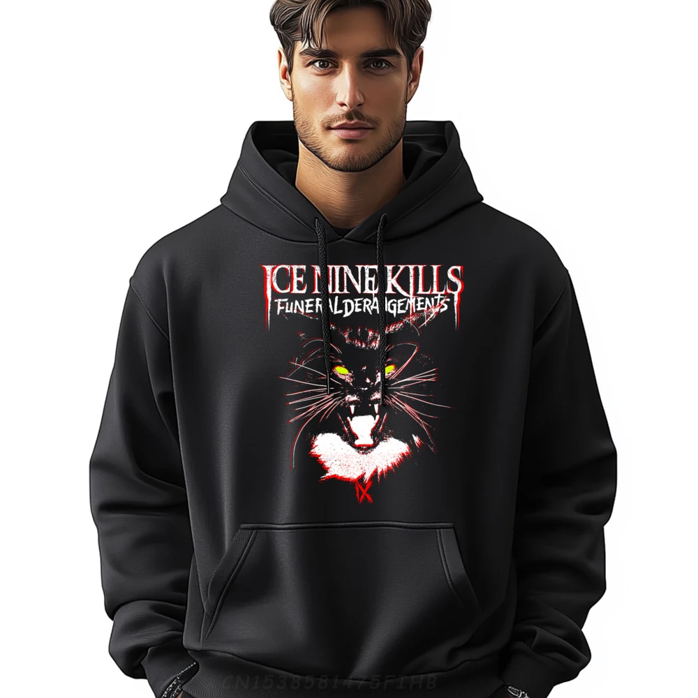 

Ice Nine Kills Funeral Derangements Halloween Mens Clothing 2024 ECO-FRIENDLY Luxury Brand Mother's Day