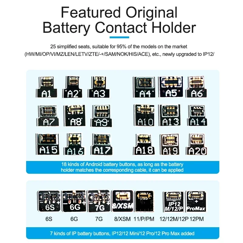 SS-905D V8.0 Startup Control Line DC Power Supply Current Test Line Suitable for Android IPhone 6-15/Plus/Pro Max Repair Tool
