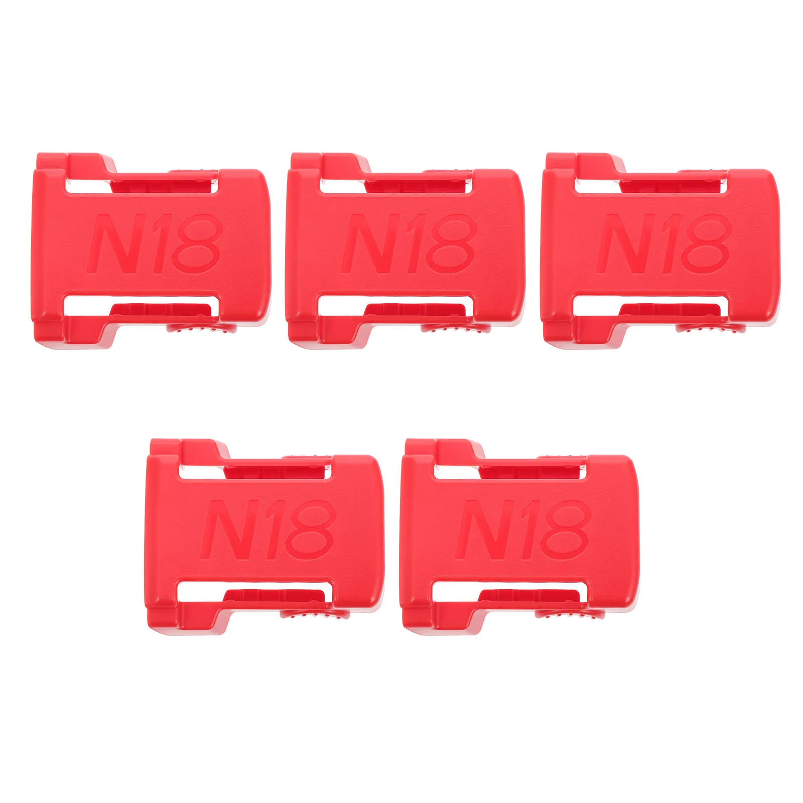 

5pcs Holders Mounts Rack Storage St LithiumIon Bracket Wall ABS Durable Practical Craftsmanship Easy Installation
