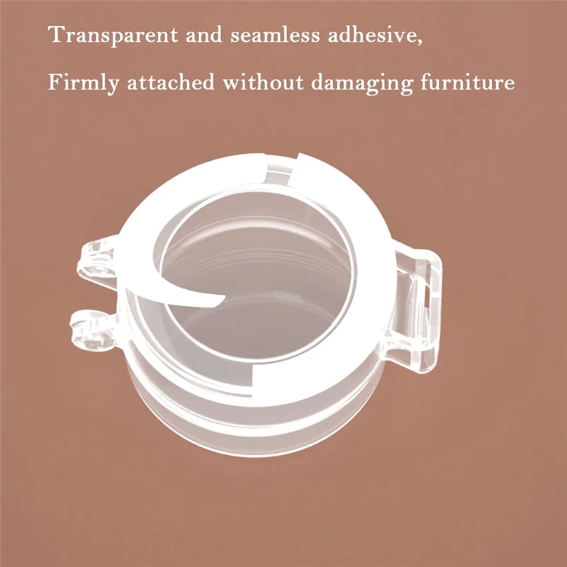 FFYY-замок для безопасности детей, 2 шт., крышка дверной ручки с защитой от детей, прозрачный замок с засовом для безопасности двери