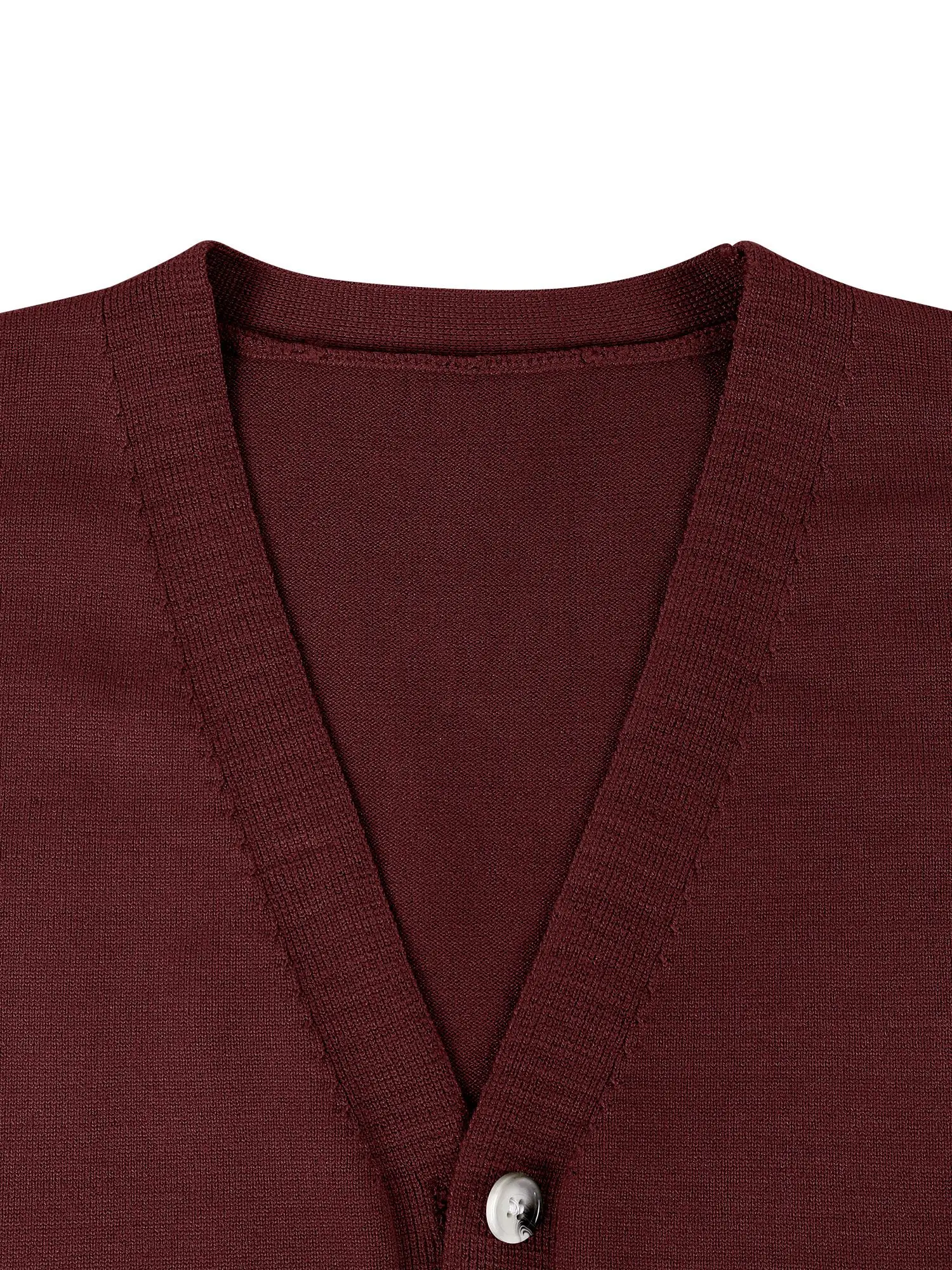 Women's Sleeveless Solid Color Button Mid-Length Vest Jacket Coat with Pockets Casual Knit Cardigan (Free Shipping)