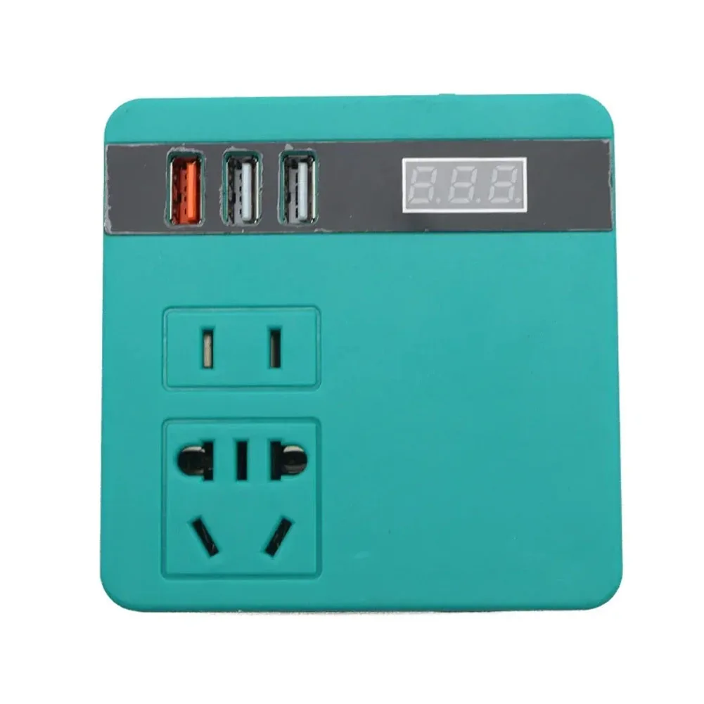 

Lithium Battery Inverter AC220V DC5V 12V Inverter With Voltage Display Function Lithium Battery Inverter