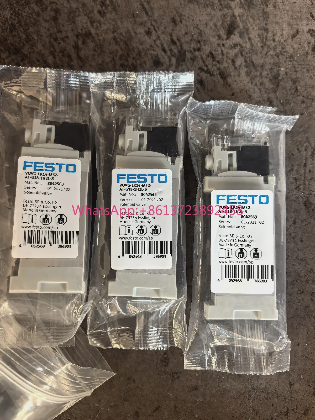 Festo solenoid valve VUVG-LK14-M52-AT-G18-1H2 high quality