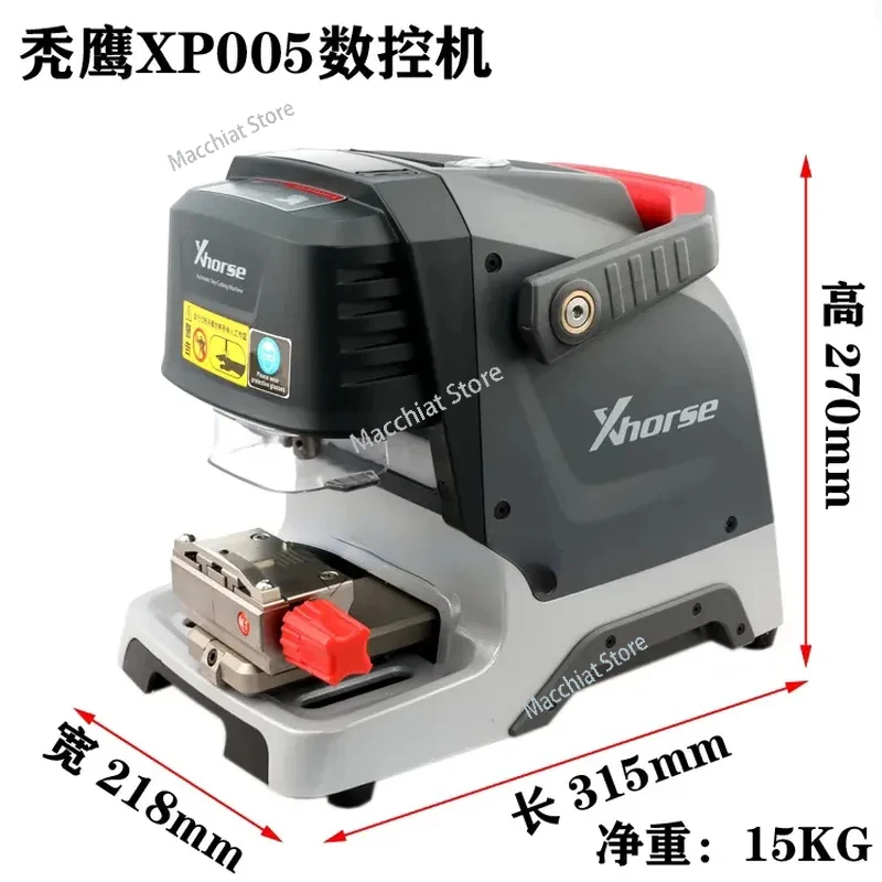 XP-005 VVDI CNC Key Machine Key Cutting Machine Works on Phone Application Via Bluetooth-compatible