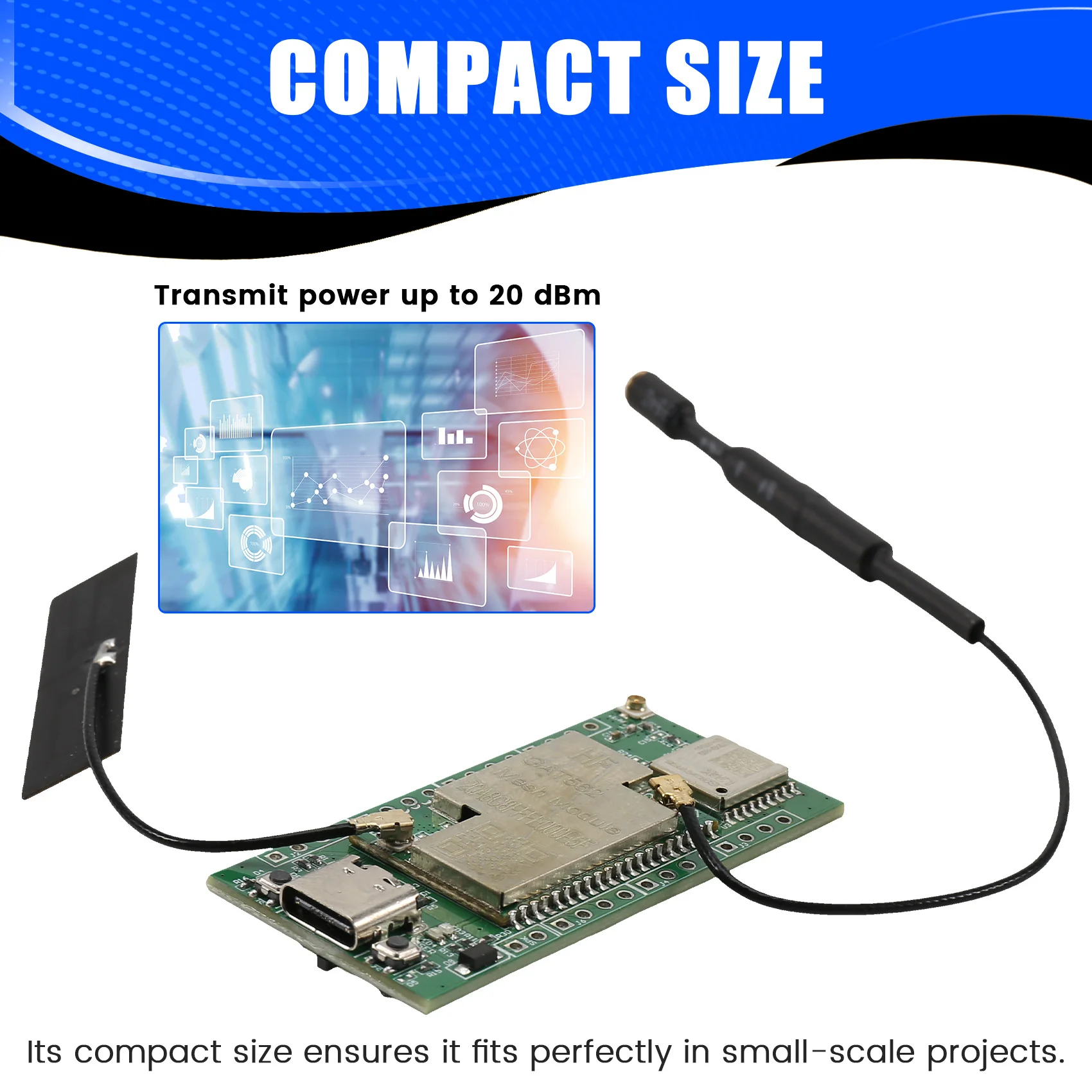 【STABLE QUALITY】GAT562 Meshtastic Mesh Lora For L76KGNSS 20Dbm Low Power 915MHZ Development Board Using SX1262& NRF52840+ BLE5.0
