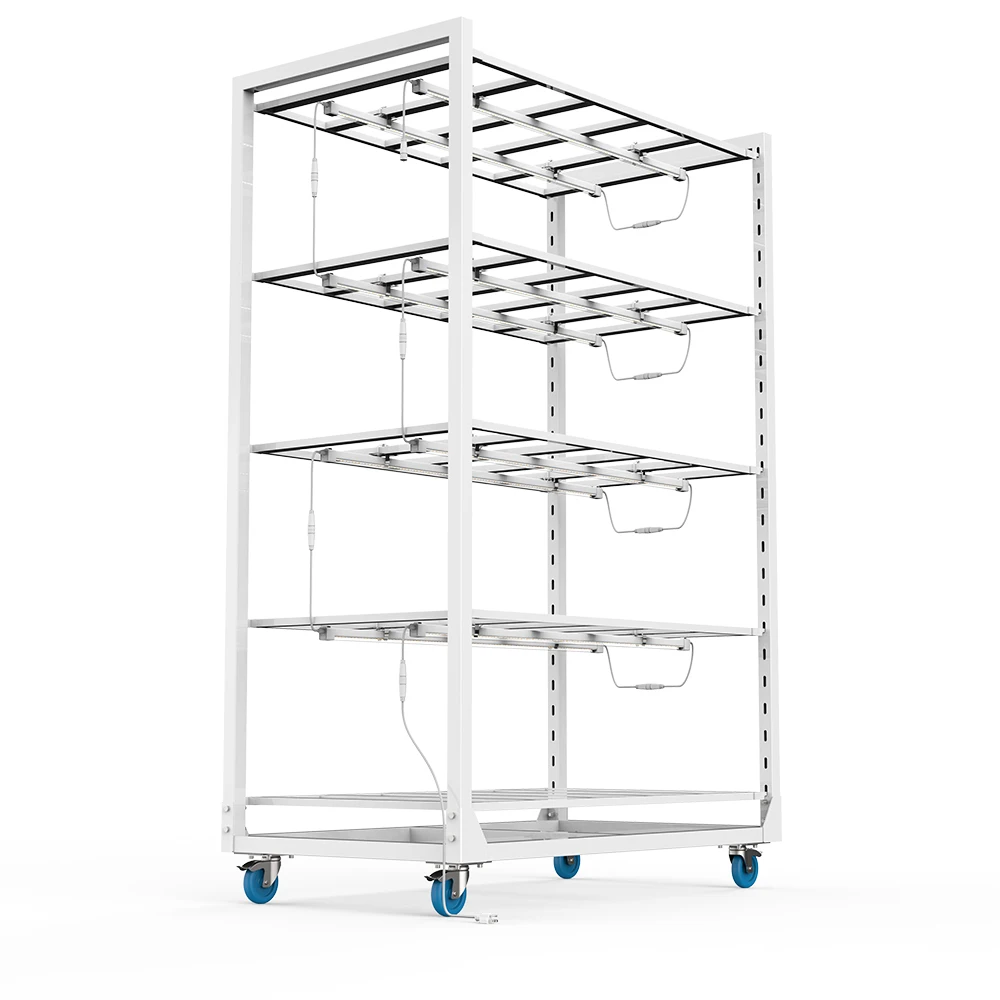 

Garden Greenhouses Display Stand With Ventilation For Grow Rack For Vegetable Plants