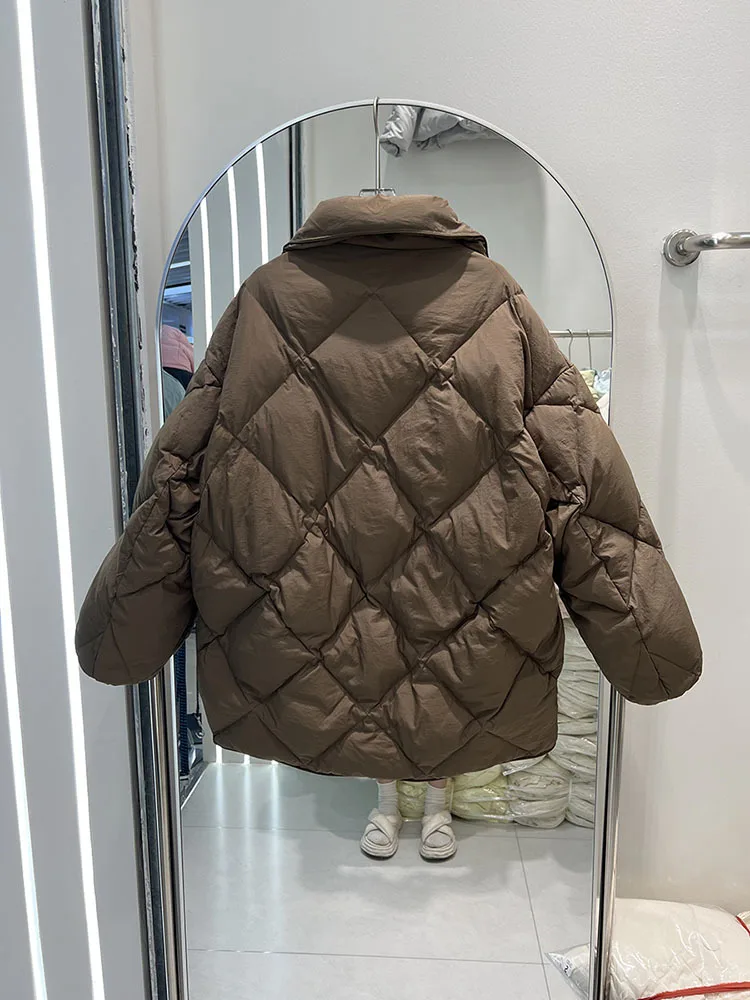 2023 90% Winter Duck Down Jacket Women Puffer Jacket Light Warm Down Coats Female Casual Winter Parkas Oversized Outwear