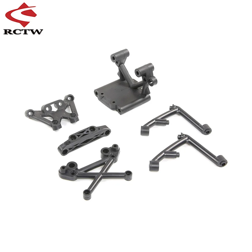 Vorne oder Hinten Hub Carrier/Schock Turm/Suspension Arm Kit für 1/5 HPI ROFUN BAHA ROVAN BAJA KM 5T 5B 5SC RC AUTO SPIELZEUG TEILE