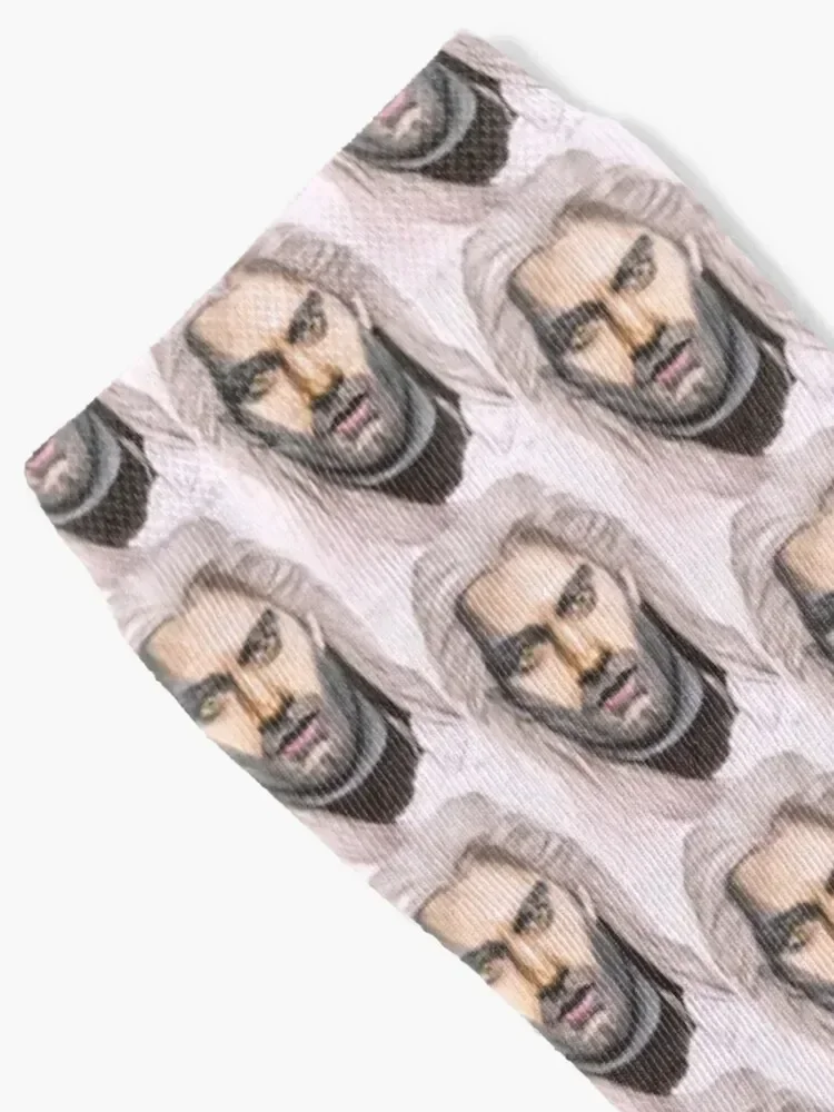 Geralt of Rivia Socks winter colored halloween Stockings Luxury Woman Socks Men's