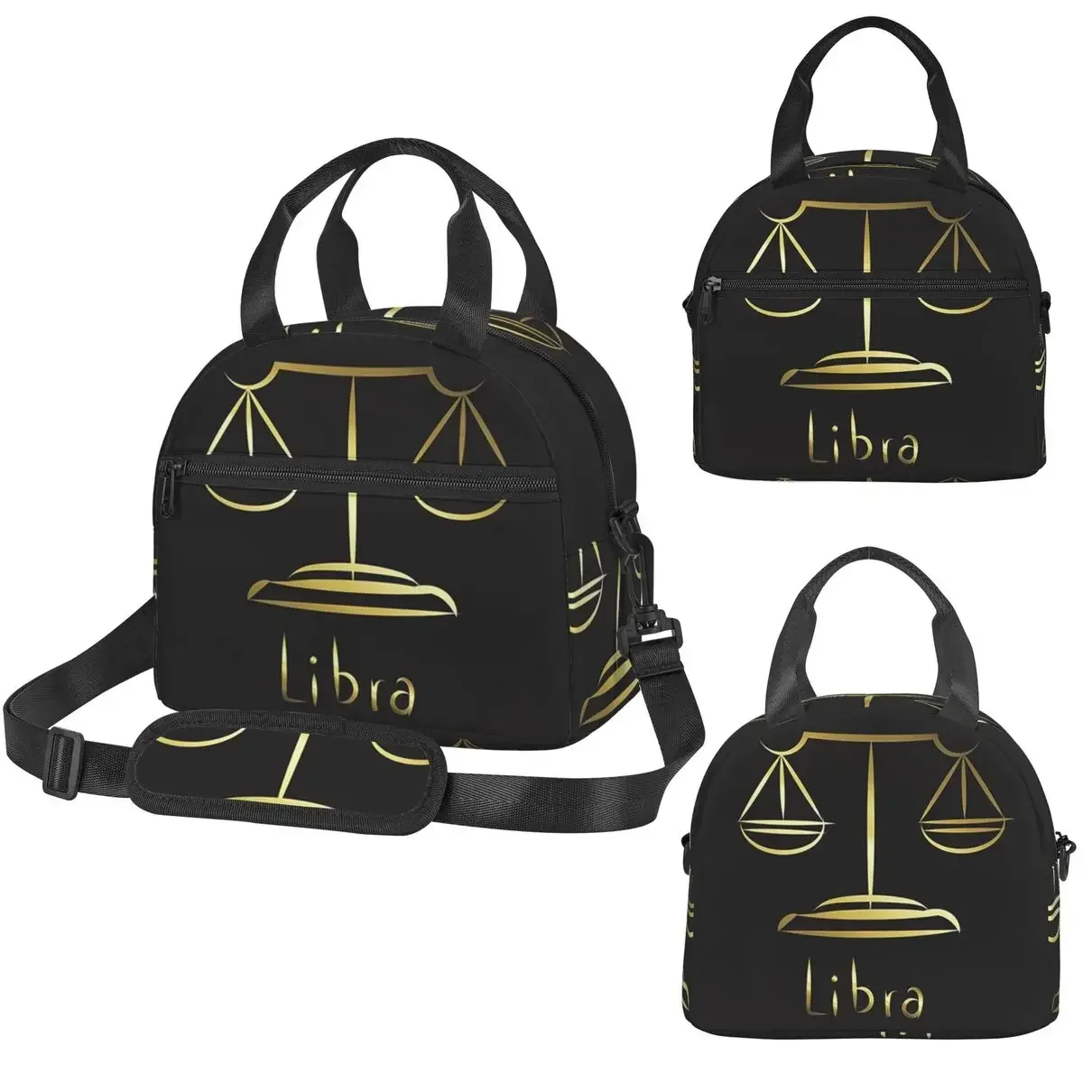 Sac à déjeuner isotherme pour femme, motif logo de la balance de la justice, pour avocat, affaires, fête, boîte thermique, sac fourre-tout, boîtes à déjeuner