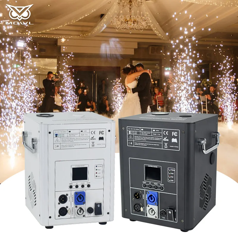 

750W DMX 750 Watt Fountain Cold Spark Machines for Wedding Party Dj Disco Stage