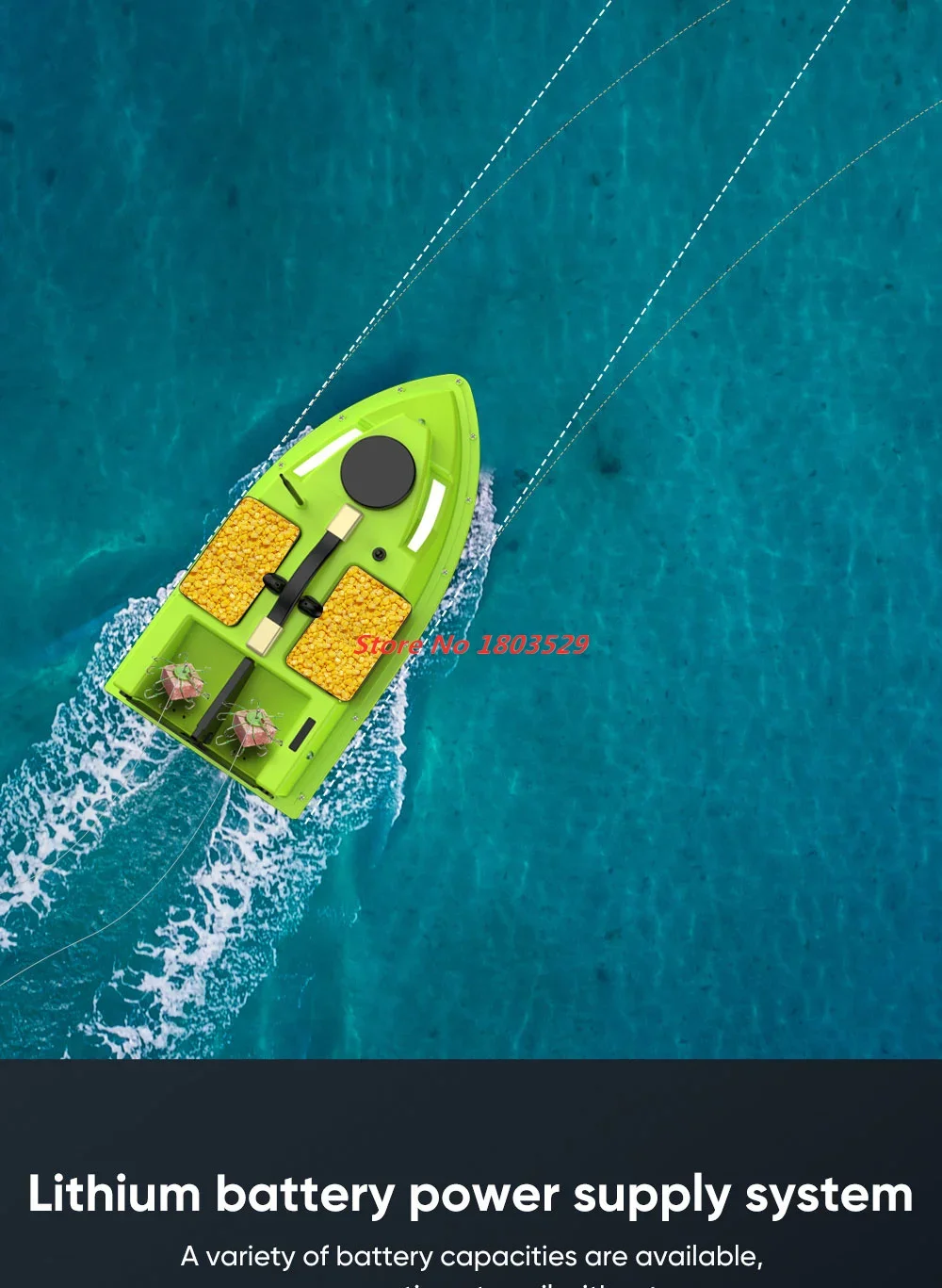 Professional GPS Smart Cruise 4 Hopper 99 GPS Points RC Bait Boat 3KG Load Remote Control Fishing Boat Night LED Light GPS Boats