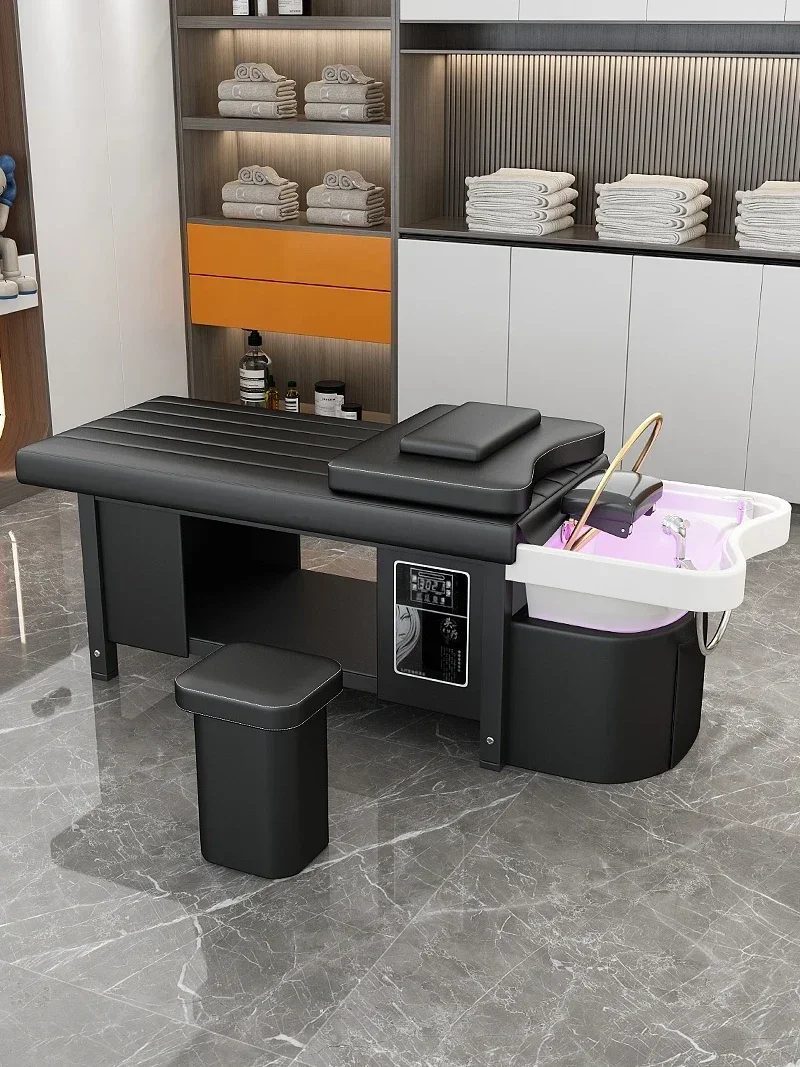سرير غسيل متطور يدوم طويلاً، صالون تجميل، صالون شعر، تبخير خاص لتدوير المياه