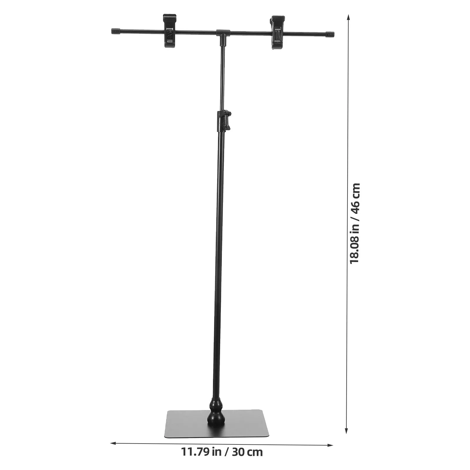 Adjustable T Shaped Poster Stand Banner Holder Easy Install Display Sign Stand Business Advertising Display Banner Holder