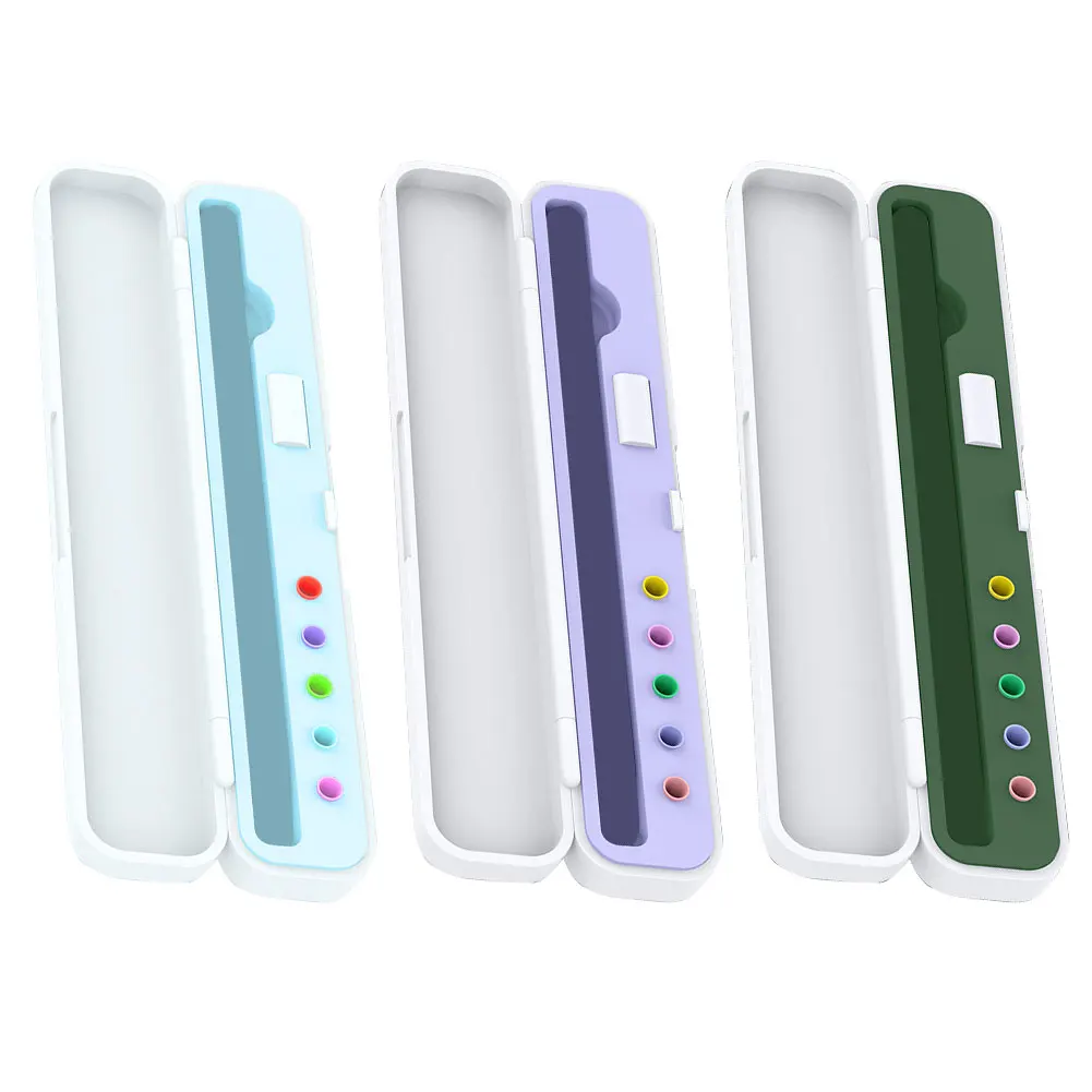 

Коробка для хранения карандашей, портативный силиконовый чехол из АБС-пластика, аксессуары для карандашей, пластиковый чехол для Apple, держатель для пера