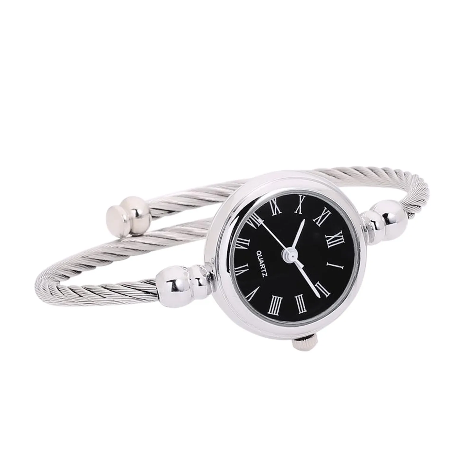 Women'S Quartz Watch Creative Striped  Simple Thin Belt Diamond Casual Watch Fashionable Versatile Watch Reloj Para Mujer