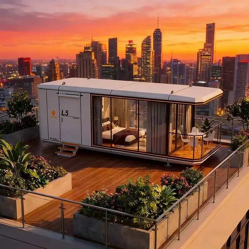 Modern Breathable Mobile Container House Total Solution for Supermarket Office Workshop Living Room Bathroom Hall Use