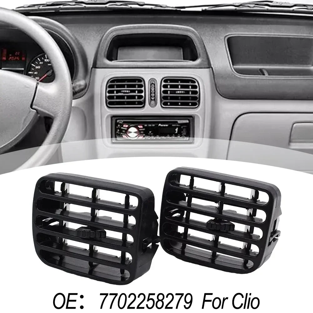 Car Center Air Vent Grille ABS 15*10*10cm 7702258375 7702258279 For Clio II 1998-2001 For THALIA I 2001-2006 Air Vent Grille